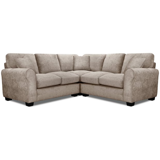 Fabric corner deals sofa argos