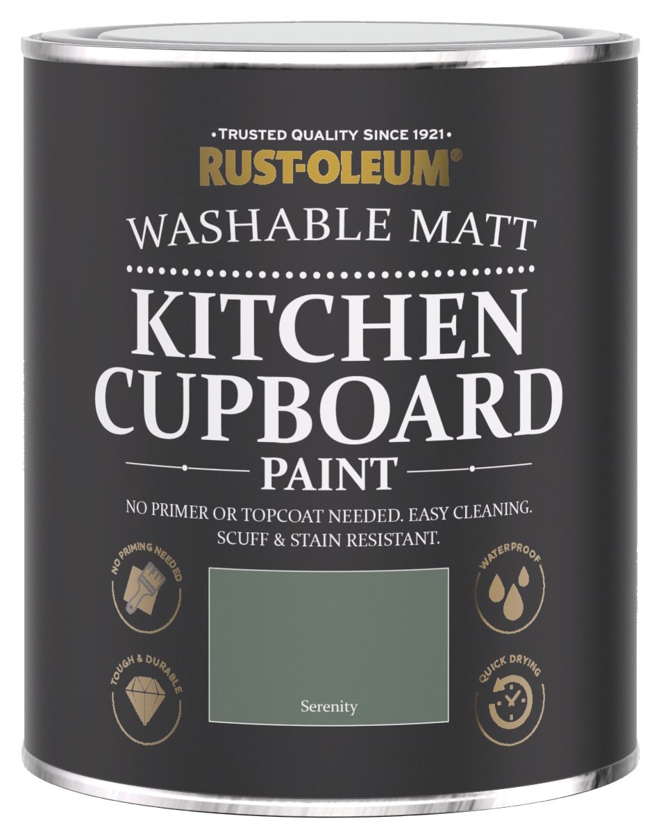 Rust-Oleum Kitchen Cupboard Matt Paint 750ml - Serenity