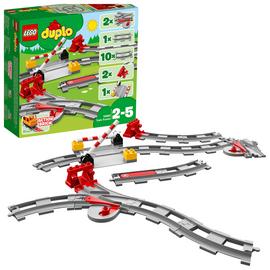 LEGO DUPLO Town Train Tracks Building Set 10882