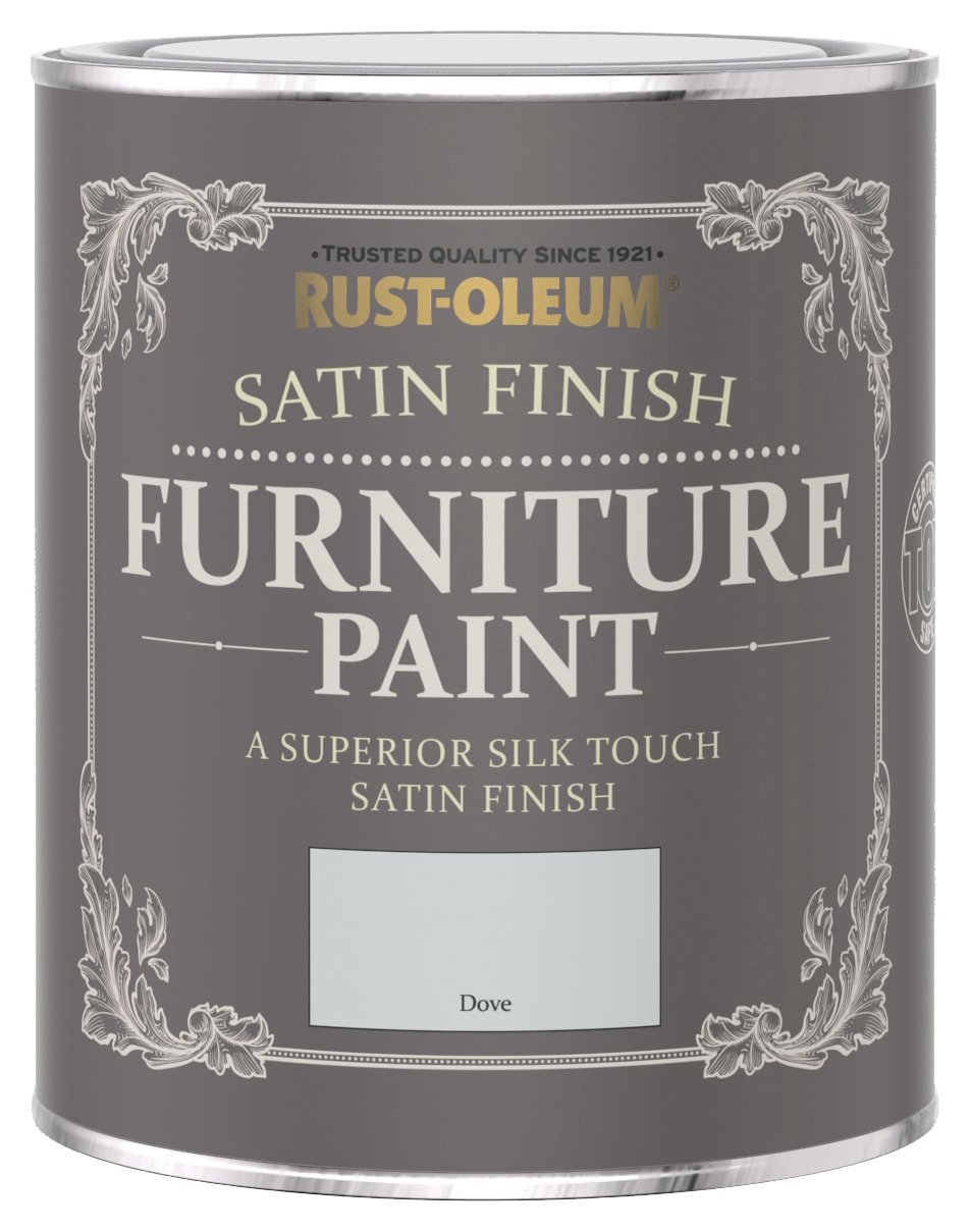 Rust-Oleum Furniture Satin Paint  750ml - Dove