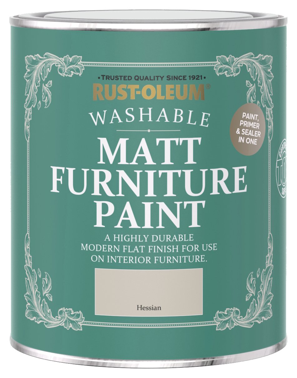 Rust-Oleum Furniture Matt Paint 750ml - Hessian