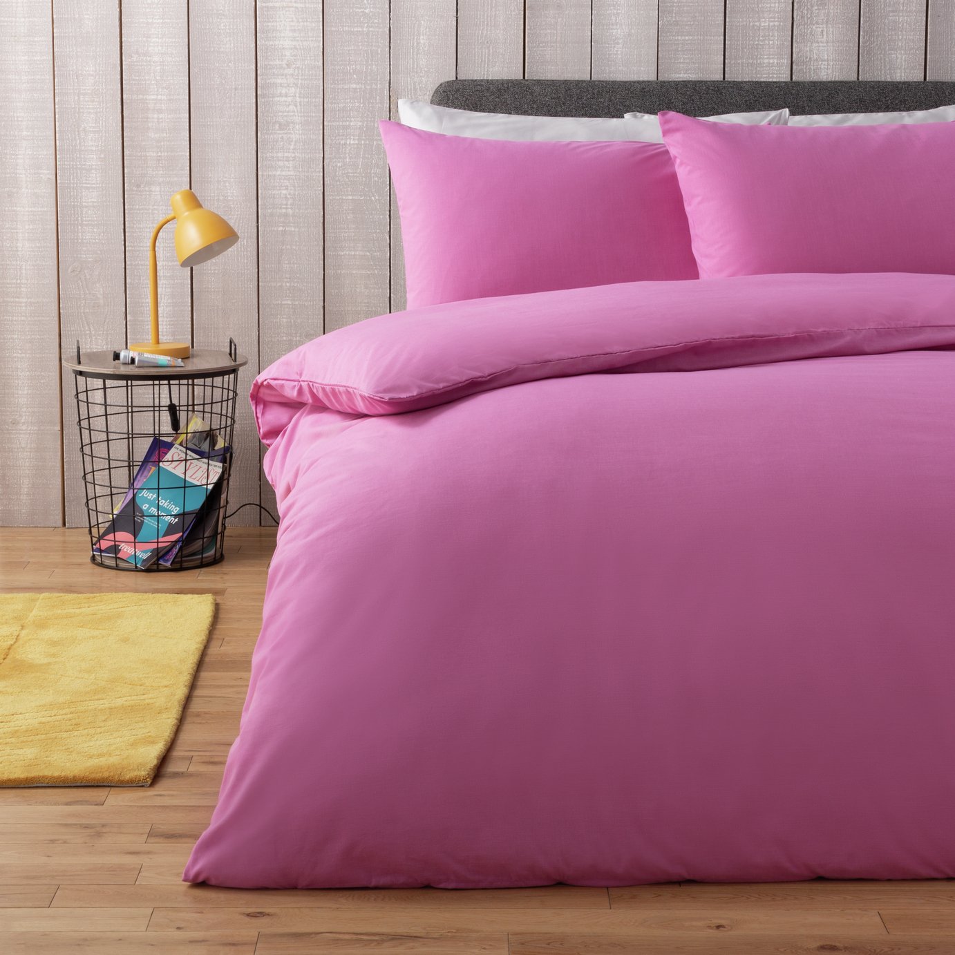 Habitat Easycare Plain Bedding Set