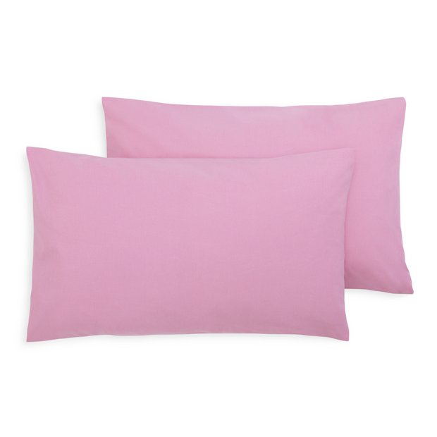 Argos red hotsell pillow cases