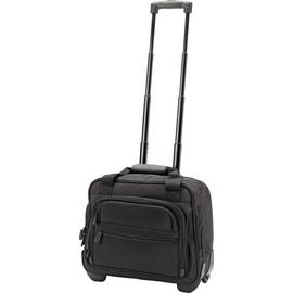 it Luggage 2 Wheel Soft Business Suitcase - Black