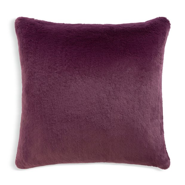 Argos faux shop fur cushions