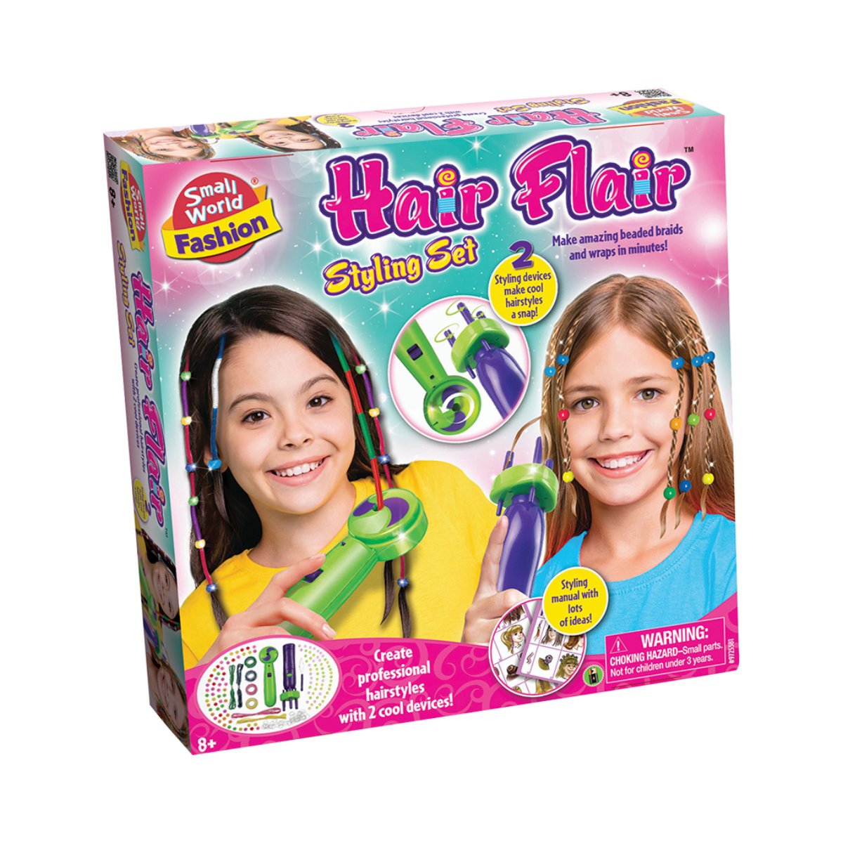 Small World Toys Hair Flair Styling Craft Set