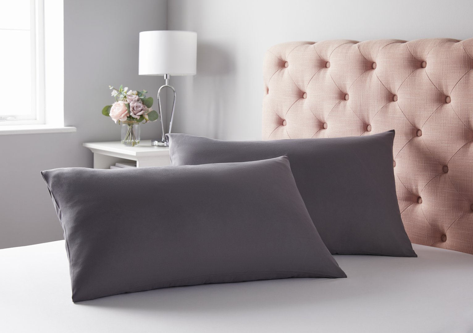 Silentnight Supersoft Standard Pillowcase Pair - White