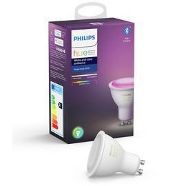 Philips Hue GU10 Colour Ambiance Smart Bulb with Bluetooth