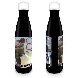 Star Wars Black Stainless Steel Water Bottle - 500ml