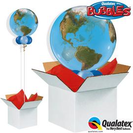 Planet Earth Bubble Balloon in a Box.