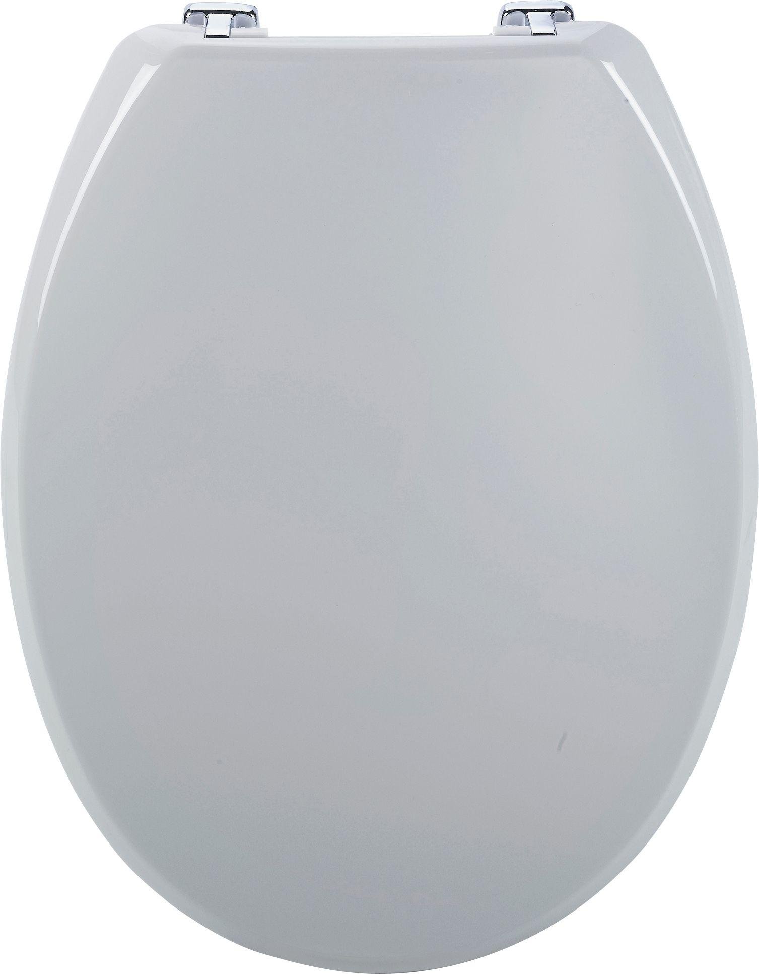 Bemis Buxton Toilet Seat with Ultra-Fix - White