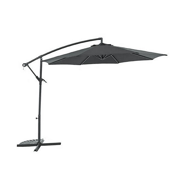 Buy Argos Home 2.5m Overhanging Garden Parasol - Black | Garden parasols and bases | Argos