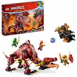 LEGO NINJAGO Heatwave Transforming Lava Dragon Toy Set 71793