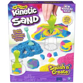 Kinetic Sand Squish N' Create Playset