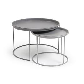 Habitat Finley Round Coffee Table - Grey
