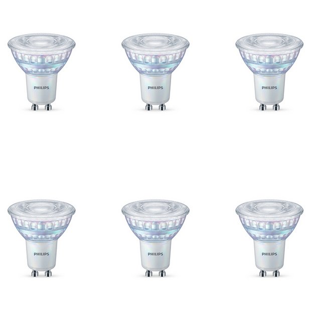 3-pack Bulb LED Dimmable 3,8W GU10 - Philips