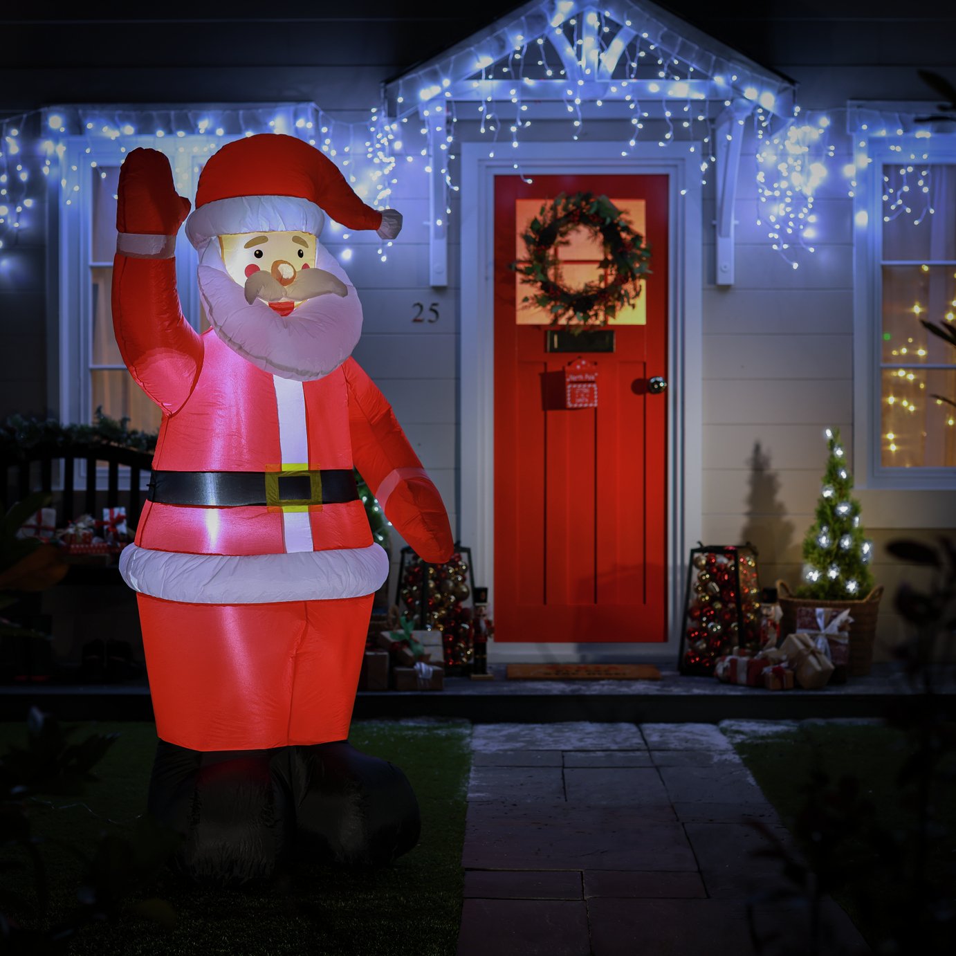Argos Home Inflatable Santa Christmas Decoration