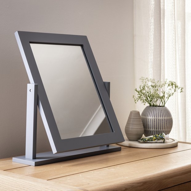 Free standing dressing table shop mirror