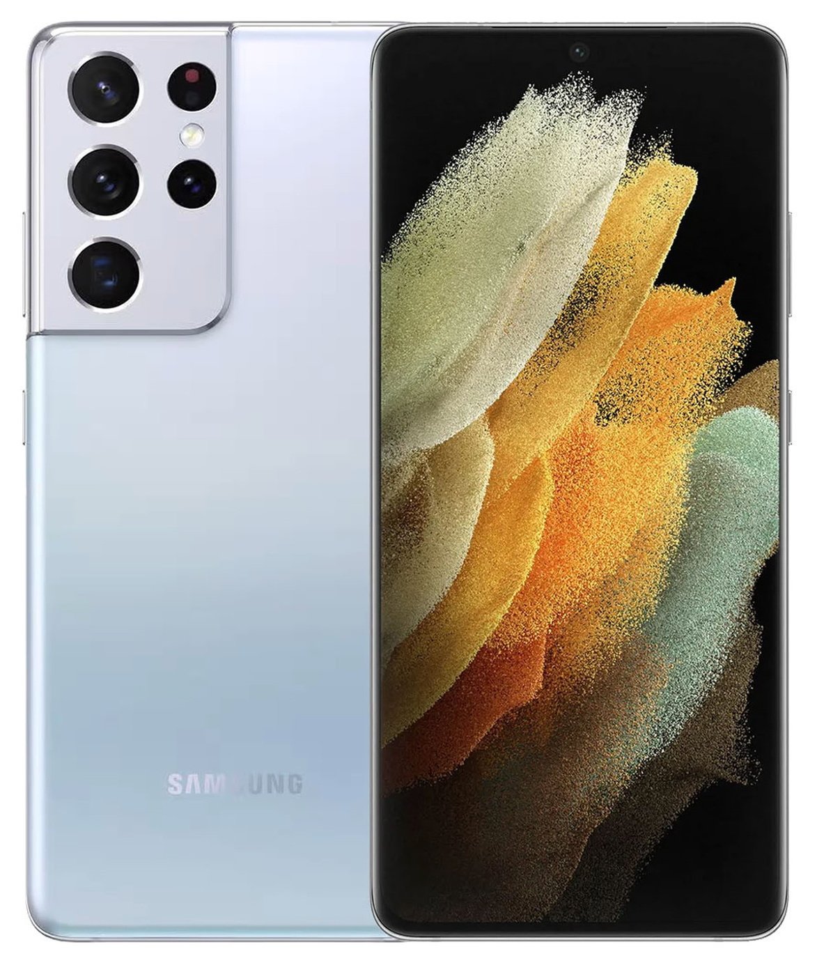 SIM Free Refurbished Samsung S21 Ultra 5G 128GB Phone Silver