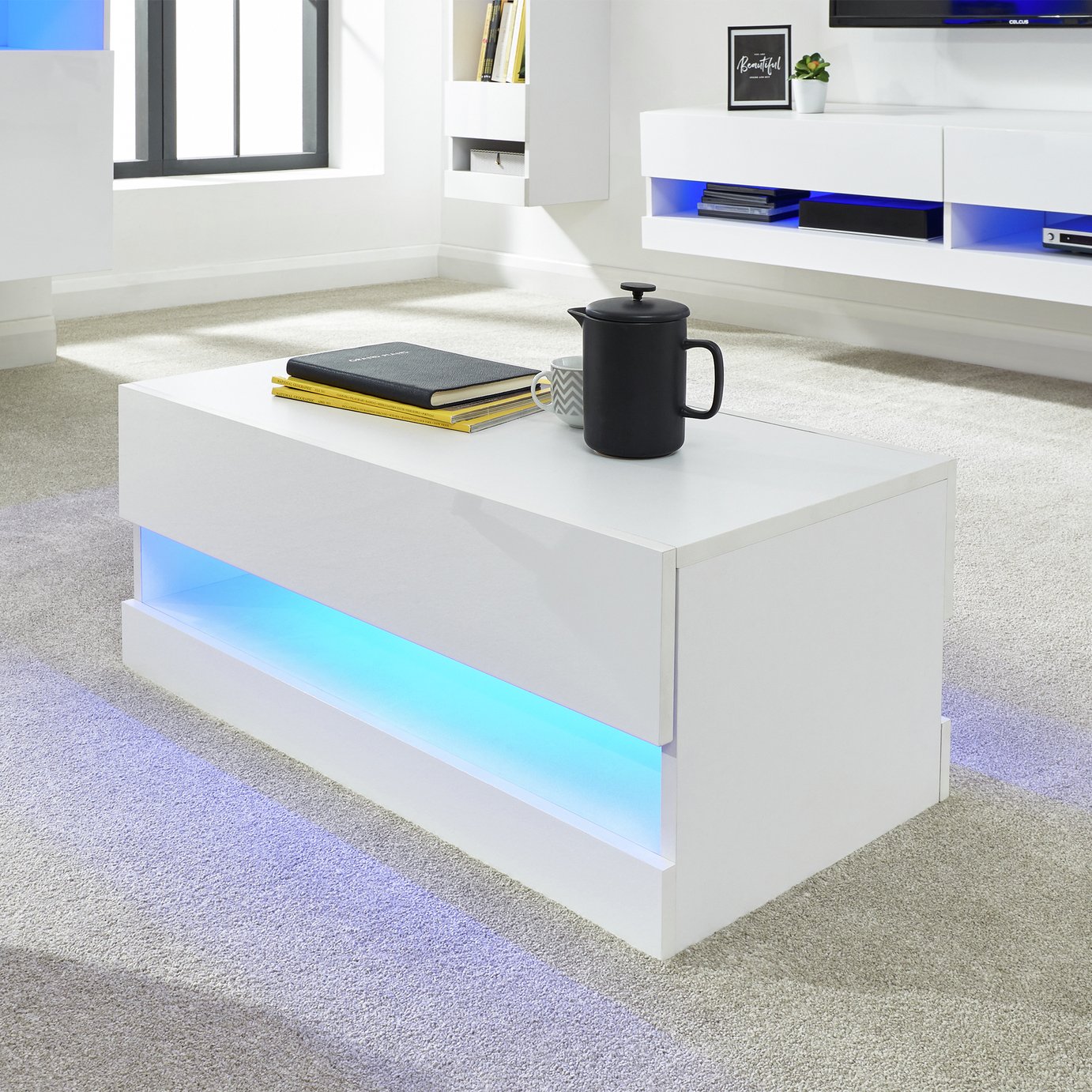 Galicia Coffee Table - White