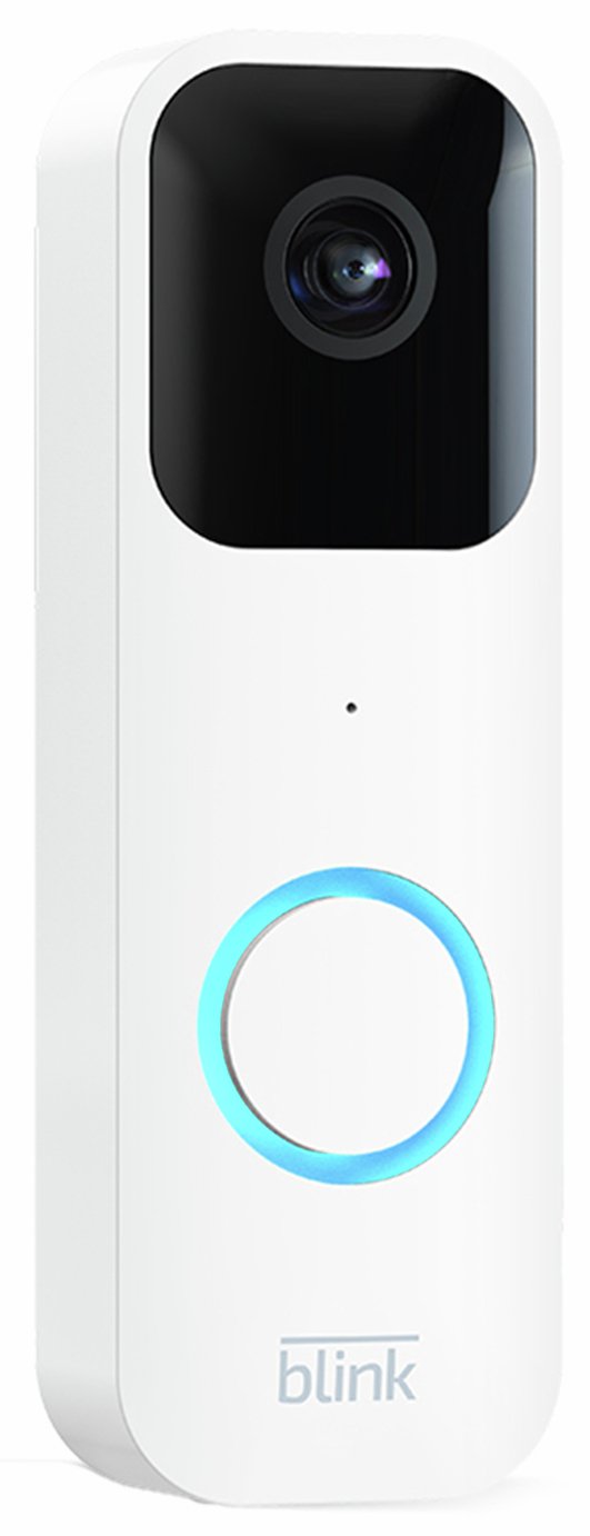 Blink Video Doorbell Wired or Battery - White