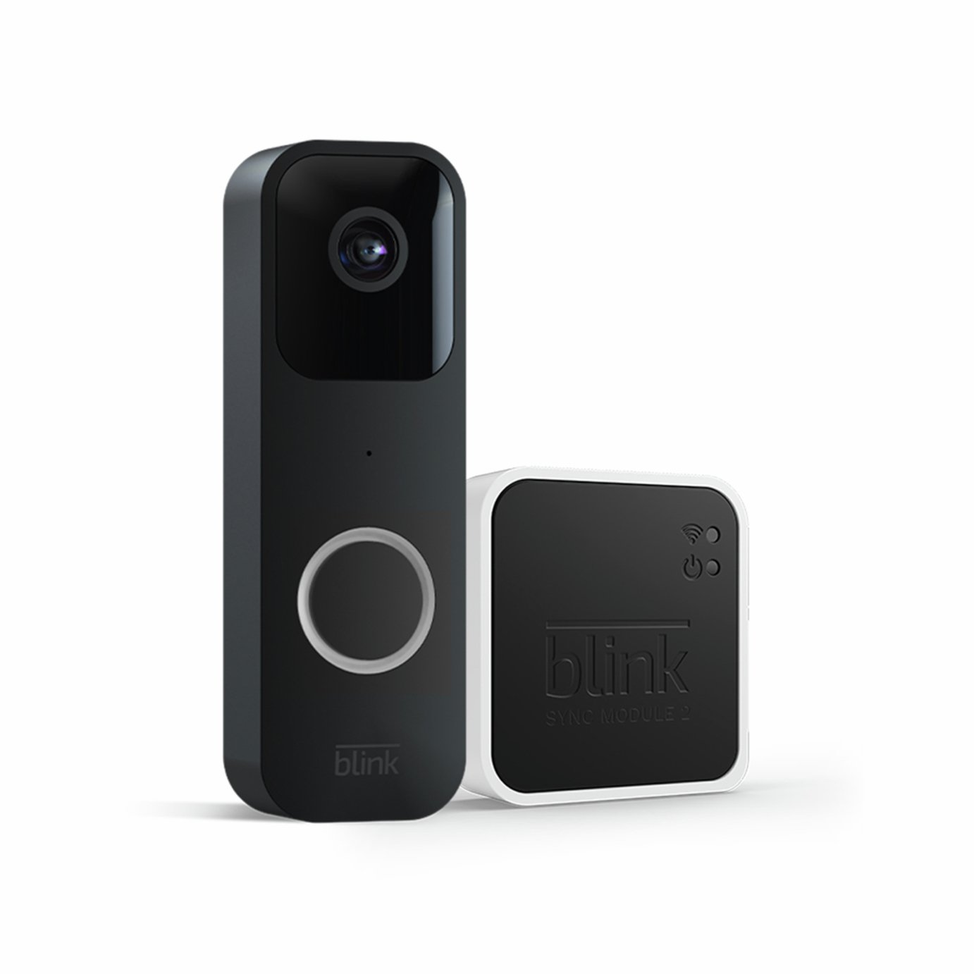 Buy Blink Video Doorbell Wired or Battery Black Smart