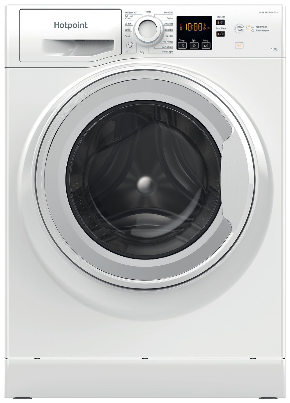 Hotpoint NSWM1046WUK 10KG 1400 Spin Washing Machine - White