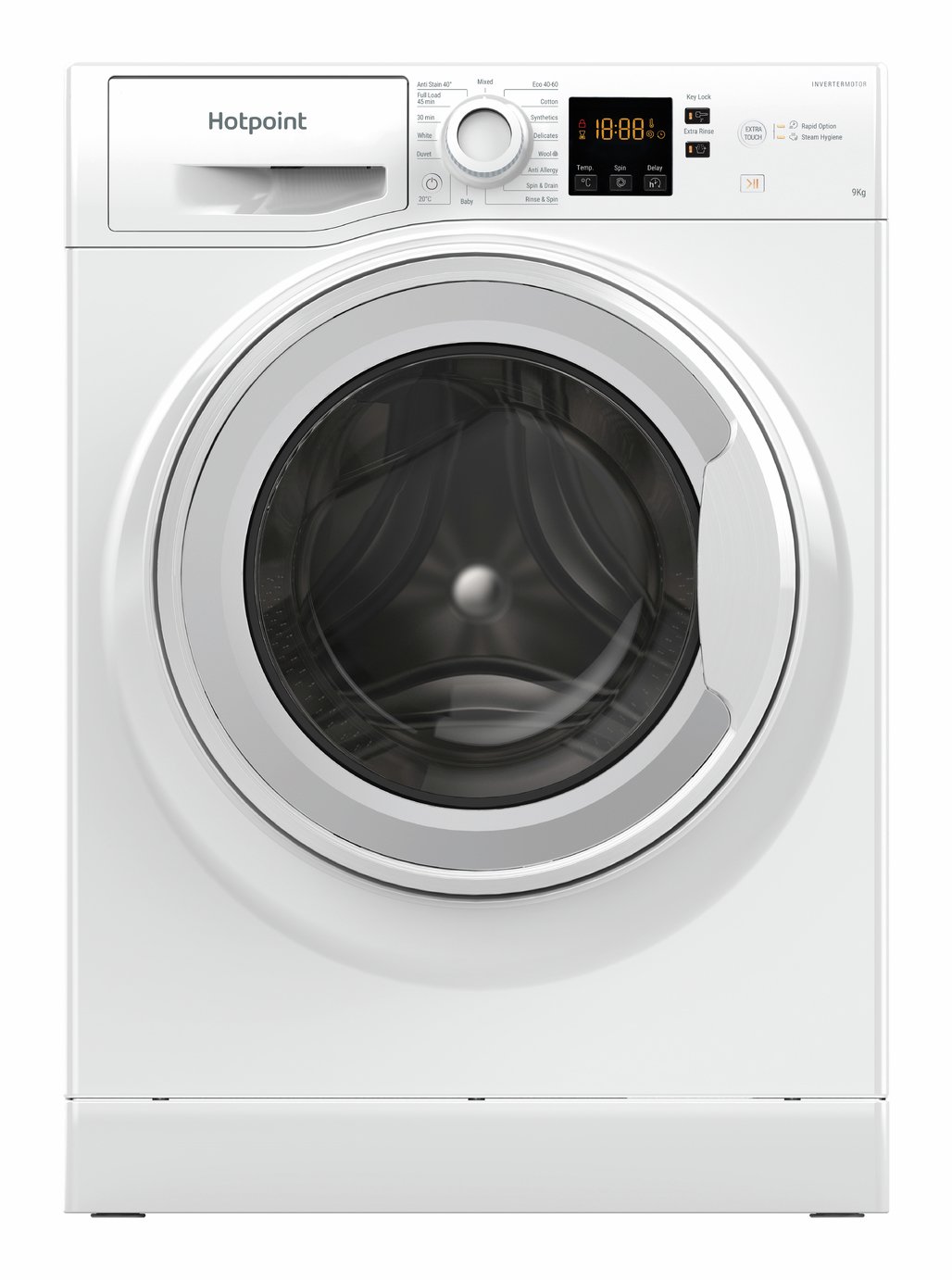 Hotpoint NSWM946WUK 9KG 1400 Spin Washing Machine - White