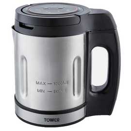 Tower T12056 1L Soup Maker - Silver