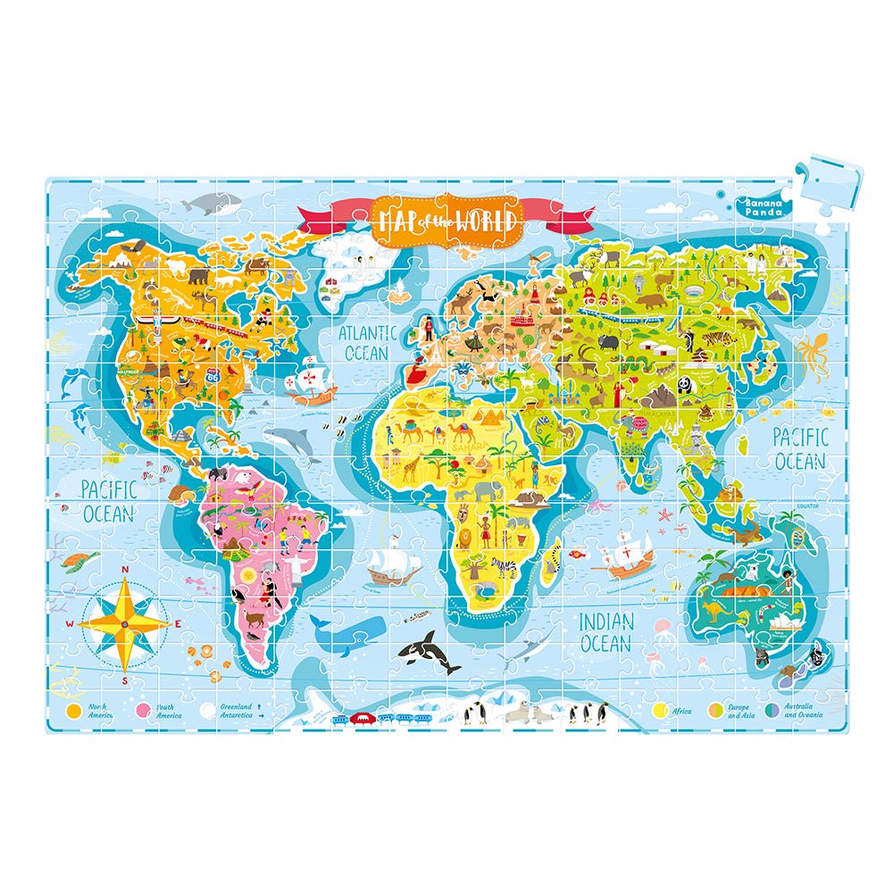 Banana Panda What in the World Young Explorers Puzzle - 6y+