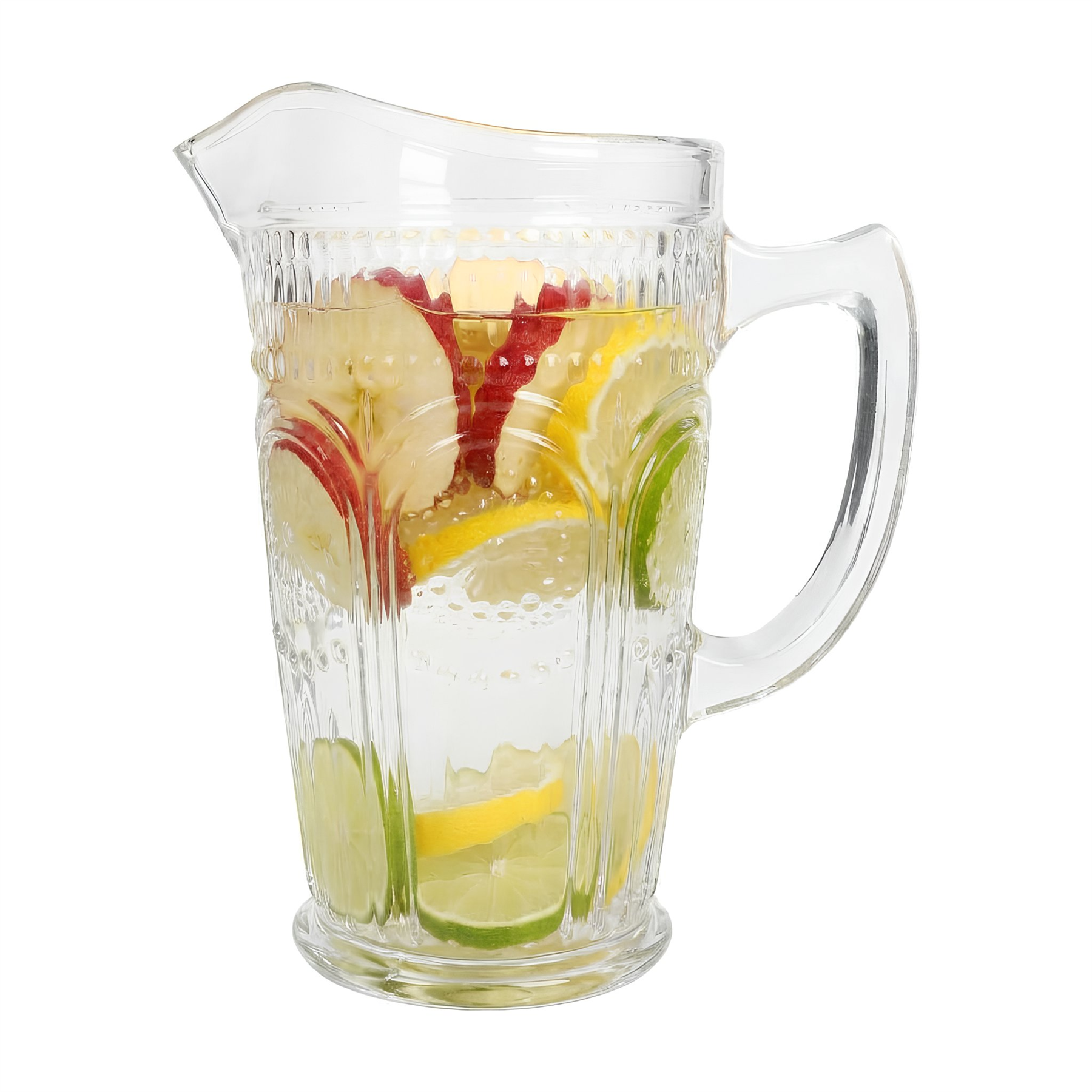 Argon Tableware Amore Ribbed Glass Water Jug
