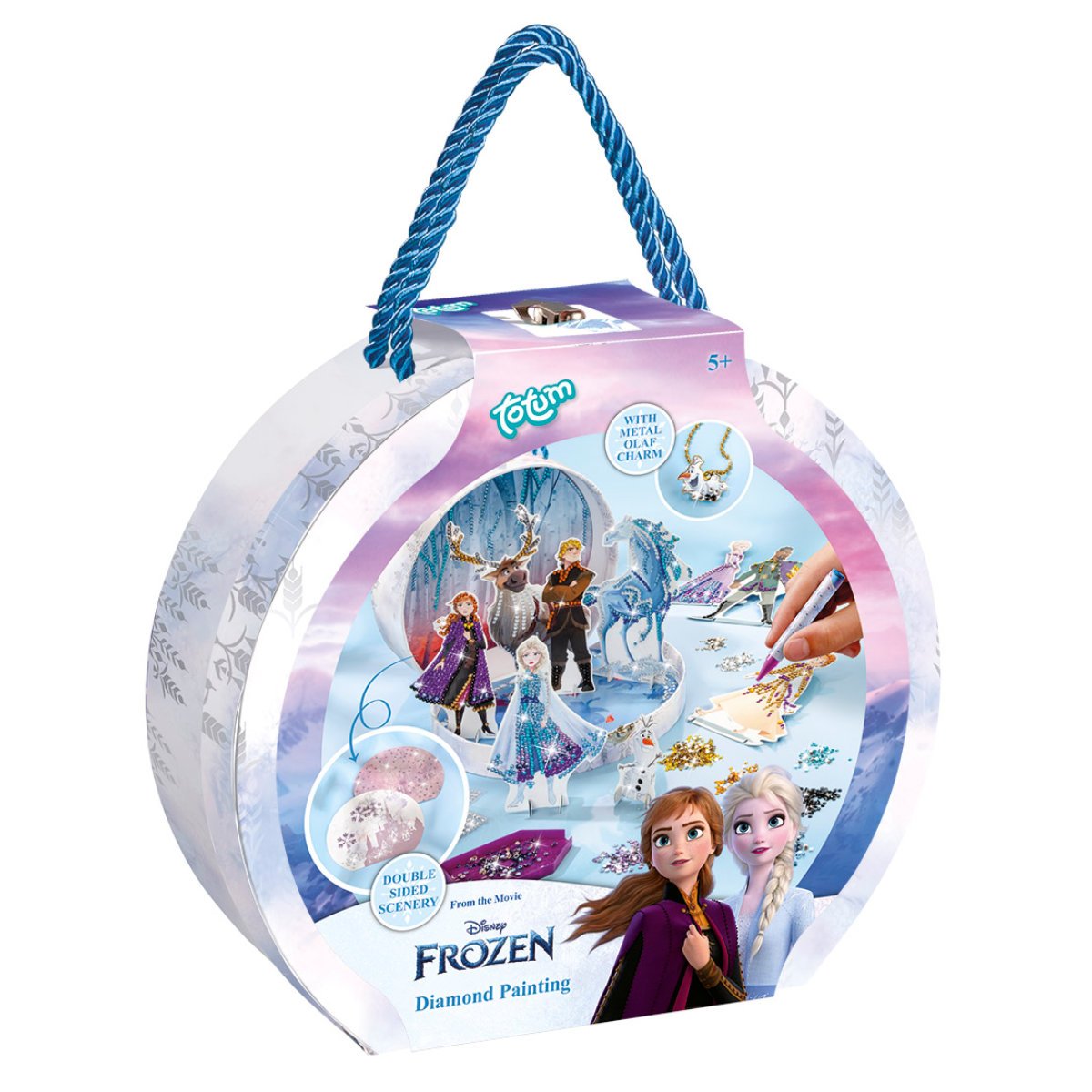 Totum Frozen Diamond Painting Suitcase Craft Set