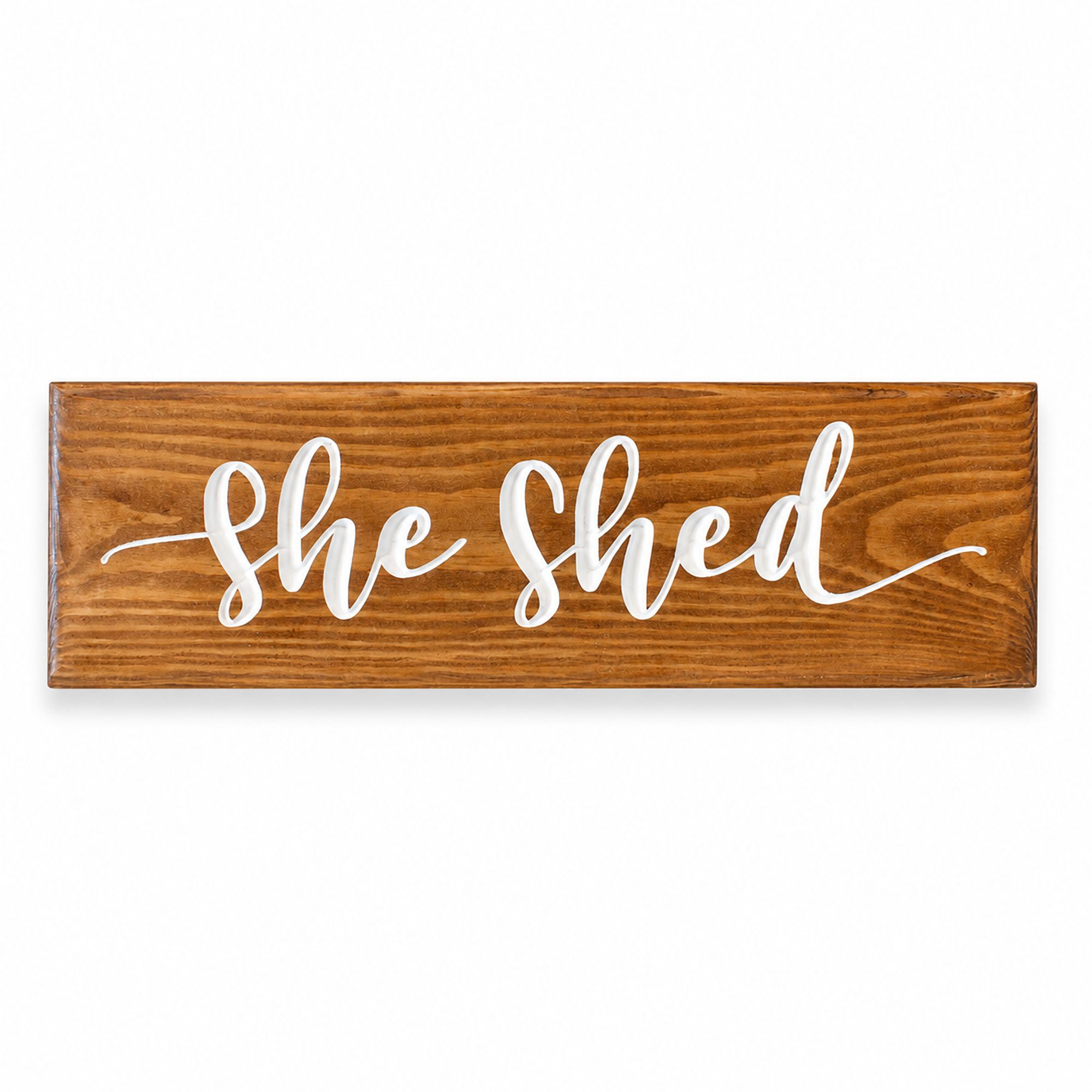 Peak Heritage Engraved Wooden Sign - L30cm - She Shed