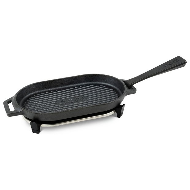 Buy Ooni Cast Iron Grizzler Pan Griddle pans Argos