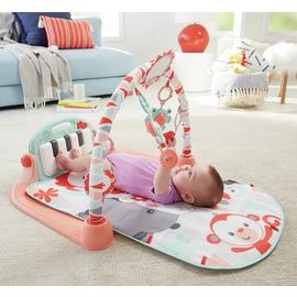 Fisher-Price Deluxe Kick & Play Pink Piano Gym 