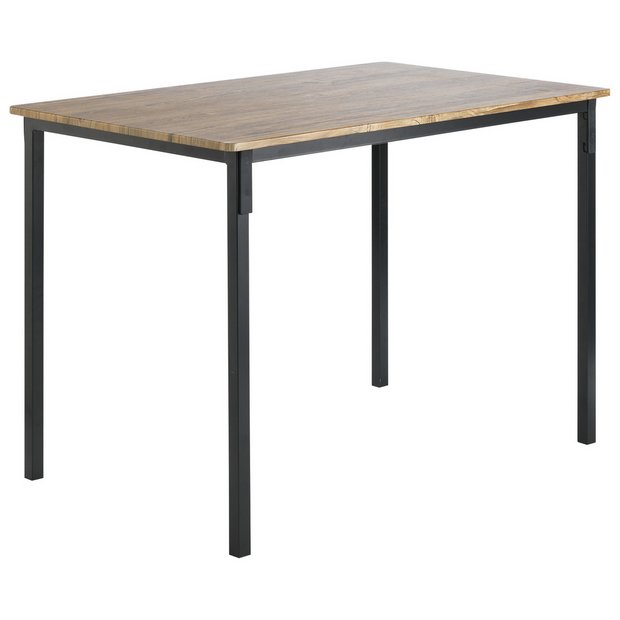 Buy Argos Home Bolitzo 4 Seater Dining Table Black Dining tables Argos