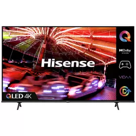 Hisense 65 Inch 65E7HQTUK Smart 4K UHD HDR QLED Freeview TV