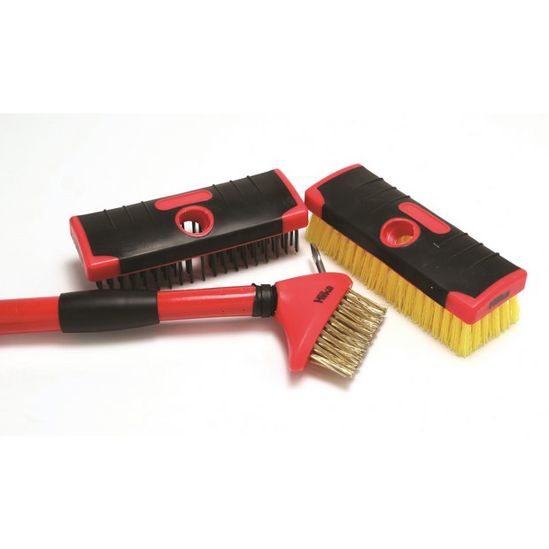 Roughneck Patio & Decking Brush Set