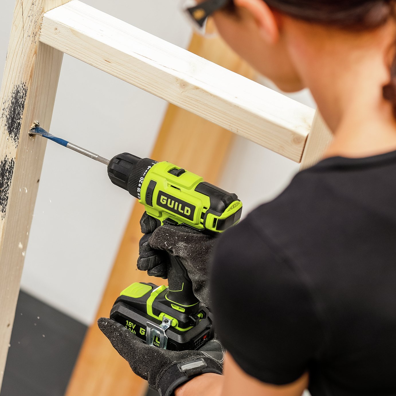 Guild CDT218W3.2 1.5AH Cordless Drill Driver - 18V