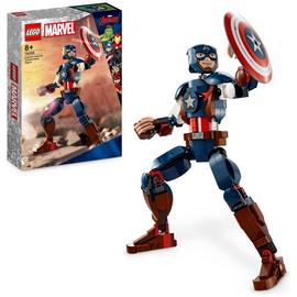 LEGO Marvel Captain America Construction Figure Set 76258