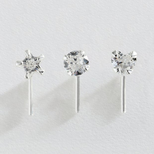 Diamond nose shop stud argos