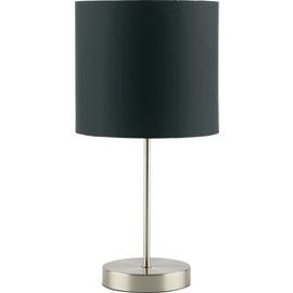 Argos Home Satin Stick Table Lamp - Jet Black