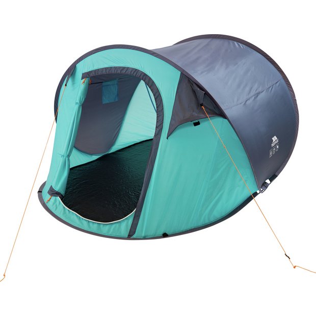 Buy Trespass 3 Man 1 Room Festival Pop Up Tent | Tents | Argos