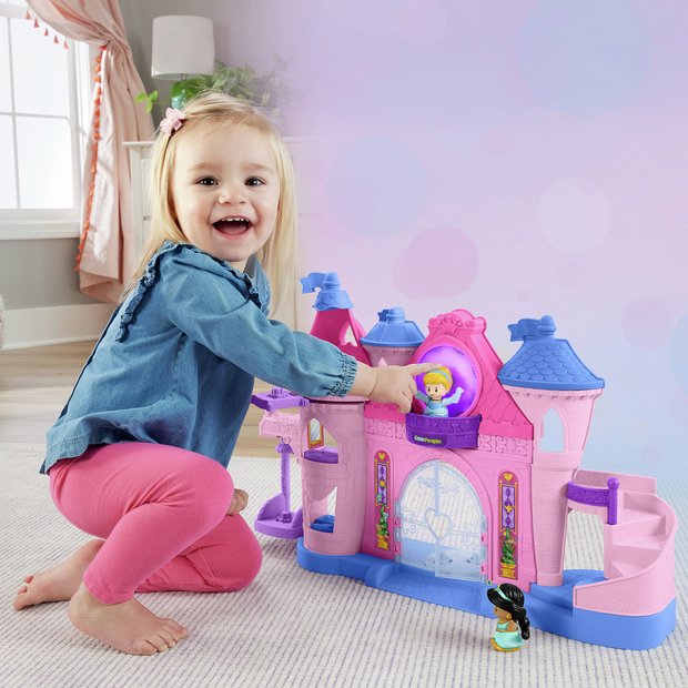 Fisher-Price Little People Disney Princess Castle, Songs Palace Dollhouse