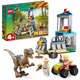 LEGO Jurassic Park Velociraptor Escape Dinosaur Toy 76957