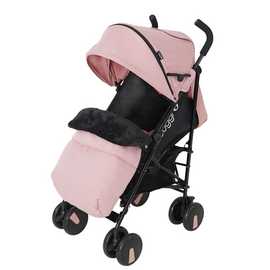 Cuggl Rowan Stroller with Footmuff and Raincover - Rose