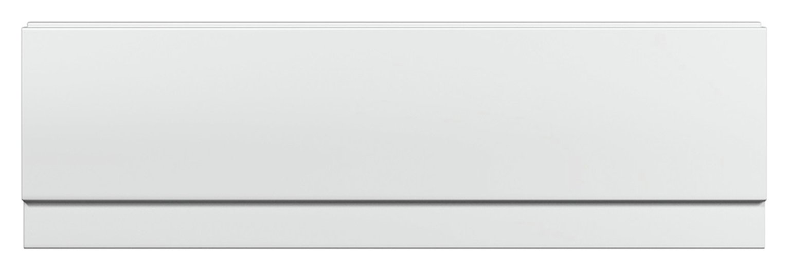 PJH Lavari Bathroom Basics Front Bath Panel - White