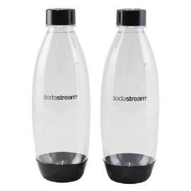 SodaStream 2 x 1 Litre Dishwasher Safe Carbonating Bottles