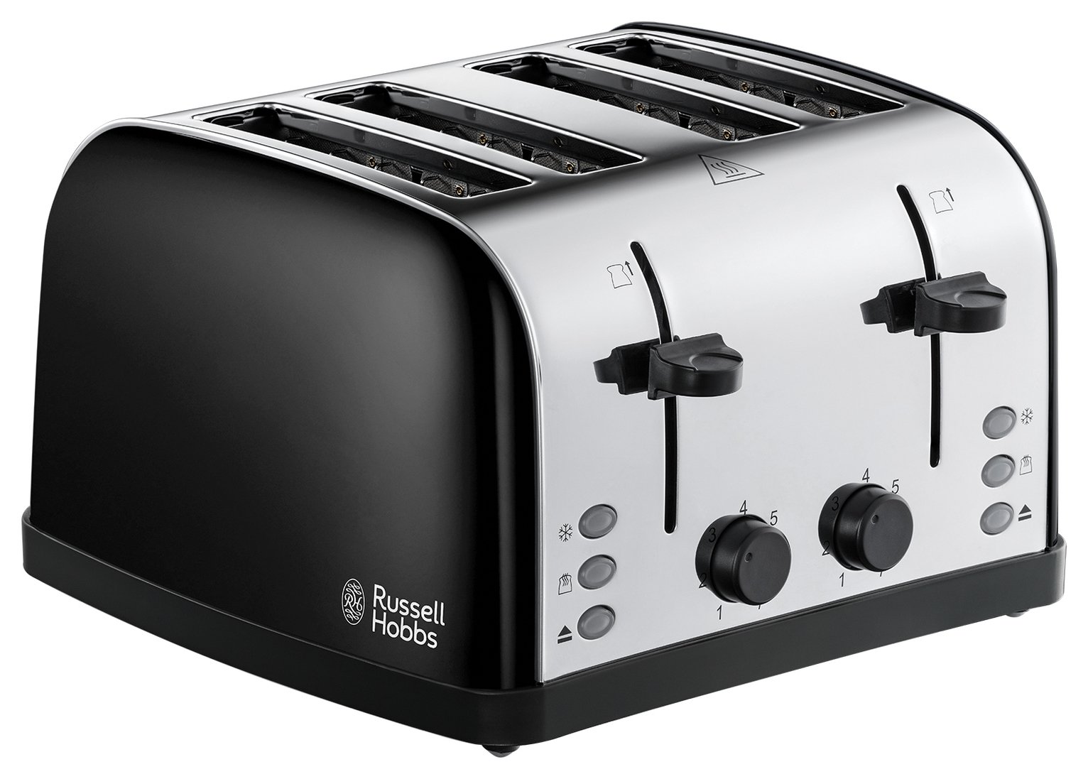 Russell Hobbs 28360 Worcester 4 Slice Toaster - Black