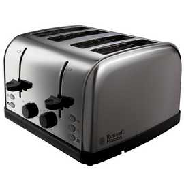 Russell Hobbs 18790 Worcester 4 Slice Toaster - S/Steel
